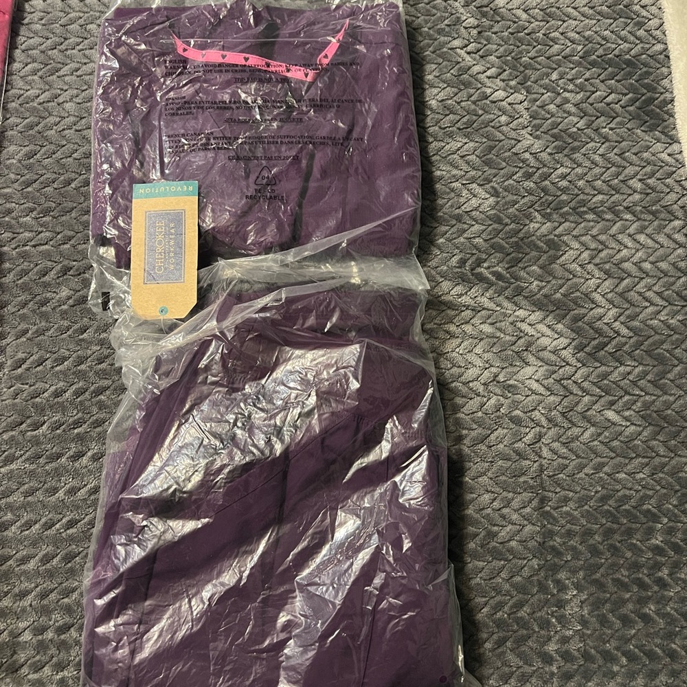 Set of Cherokee Pants and HeartSoul Top Scrubs